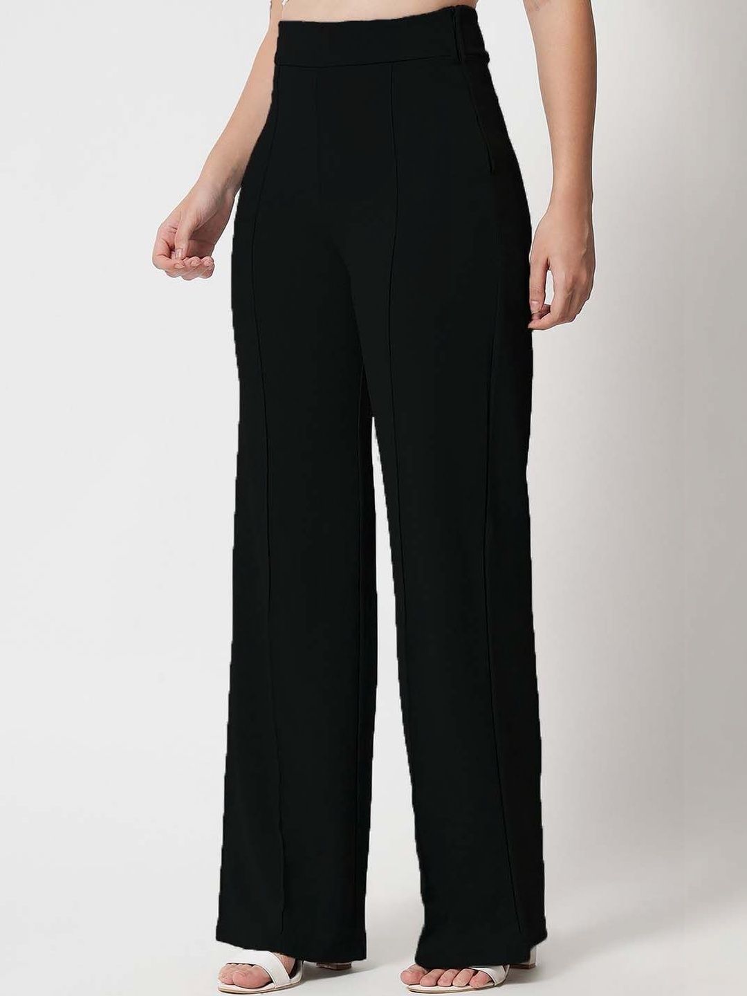 Women High-Rise Trousers