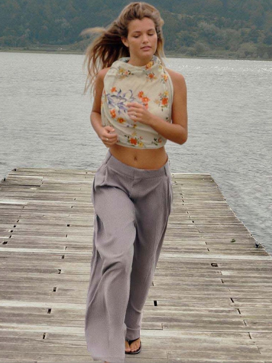 Women Pleated Trousers