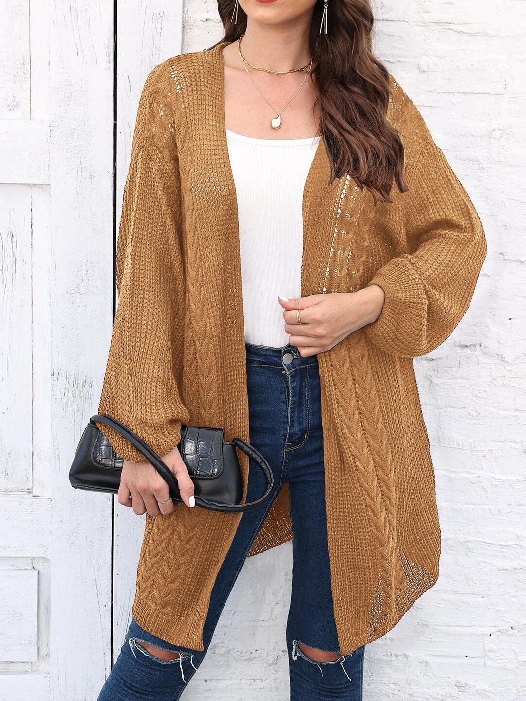 Women Longline Shrug