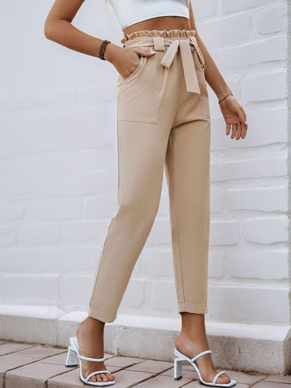 Women High-Rise Non Iron Trousers