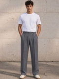 Men Pleated Trousers