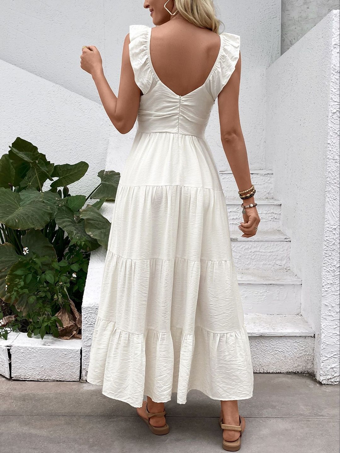 A-Line Midi Dress