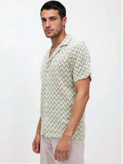 Men Printed Casual Shirt