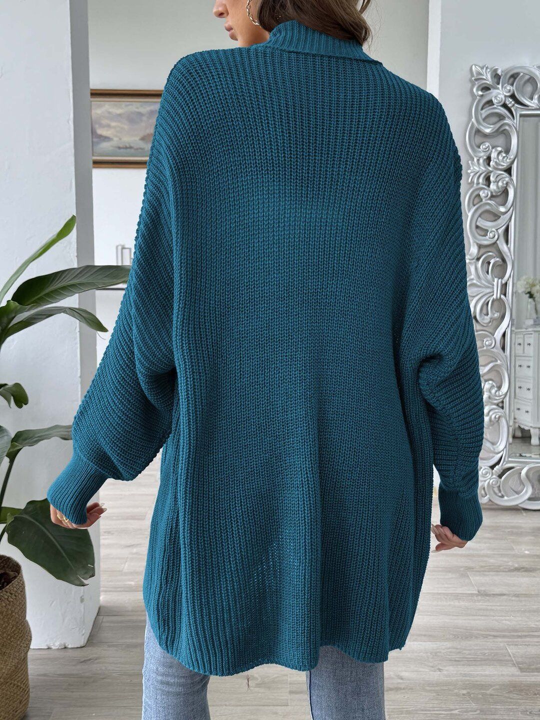 Women Ribbed Cardigan