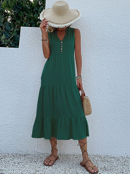 A-Line Midi Dress