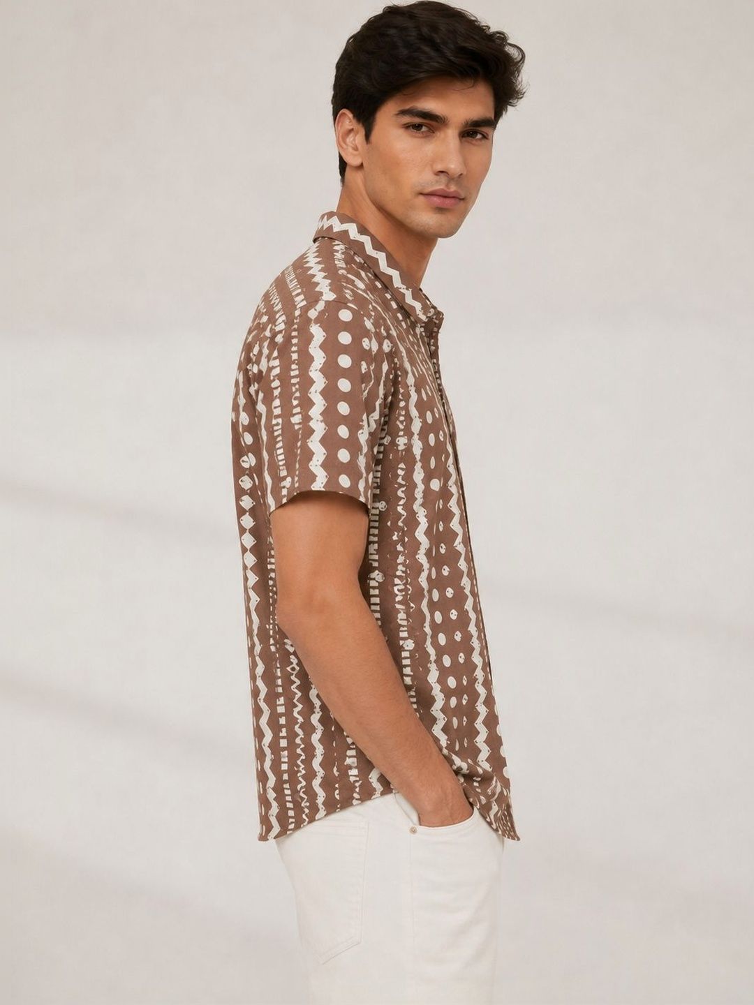 Men Standard Printed Casual Shirt