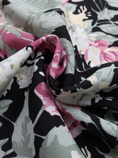 Floral Print Midi Dress