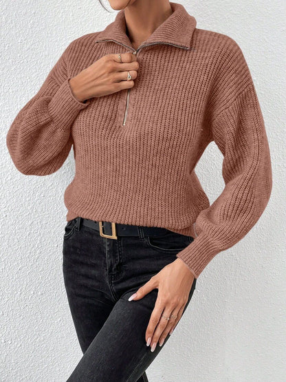 Women Ribbed Pullover