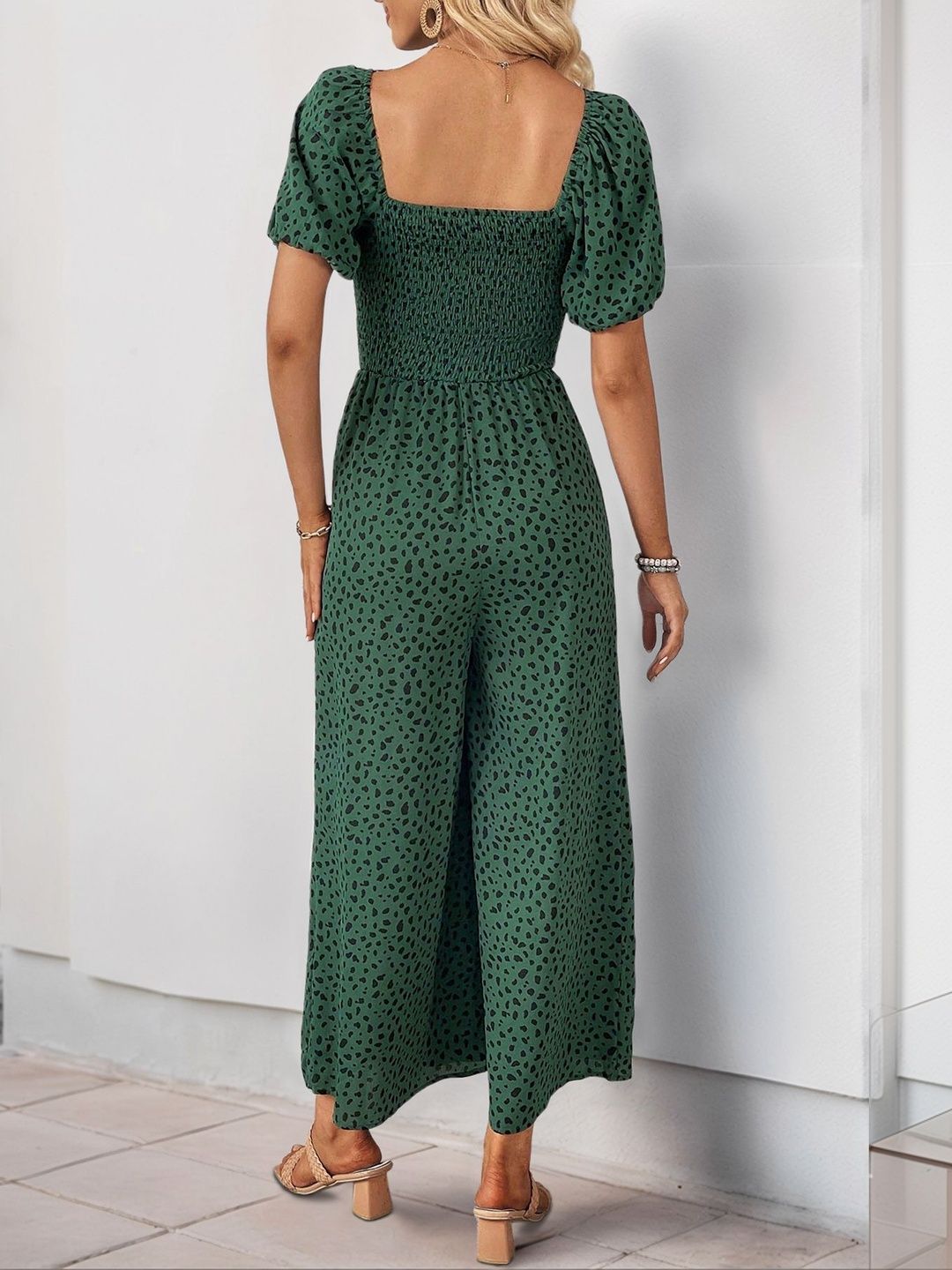 Printed Basic Jumpsuit
