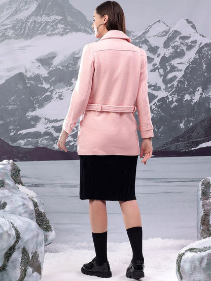 NOWI Notched Lapel Double-Breasted Blazers