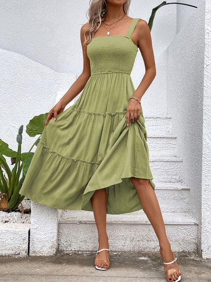 Fit & Flare Midi Dress