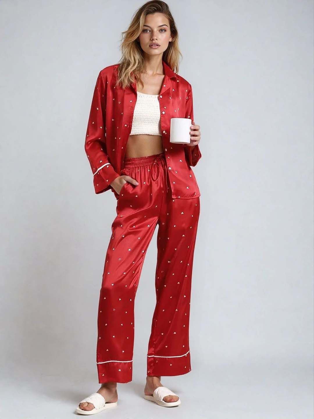 NOWI Women Printed Night suit