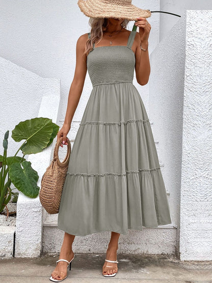 A-Line Midi Dress