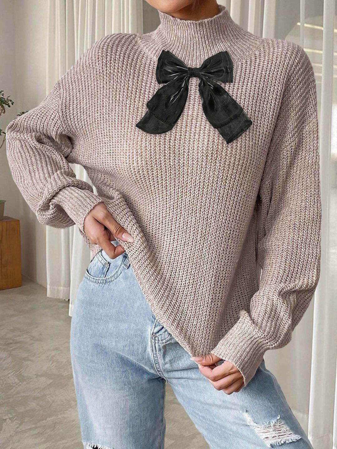 Women Ribbed Pullover