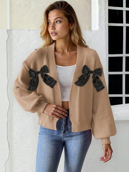 Women Crop Cardigan