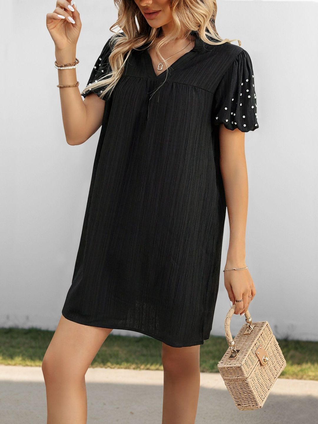 Puff Sleeve Dress