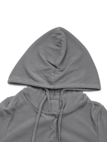 Cotton Hood Neck Bodysuit
