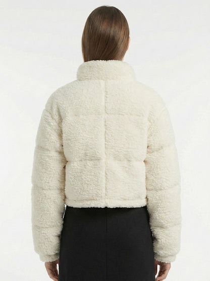 NOWI Women Lightweight Crop Puffer Jacket