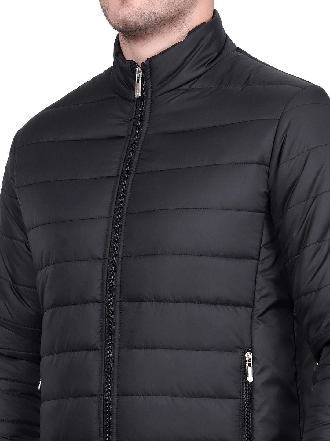 NOWI Stand Collar Lightweight Puffer Jacket