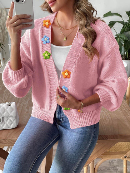 Women Cardigan with Embellished Detail