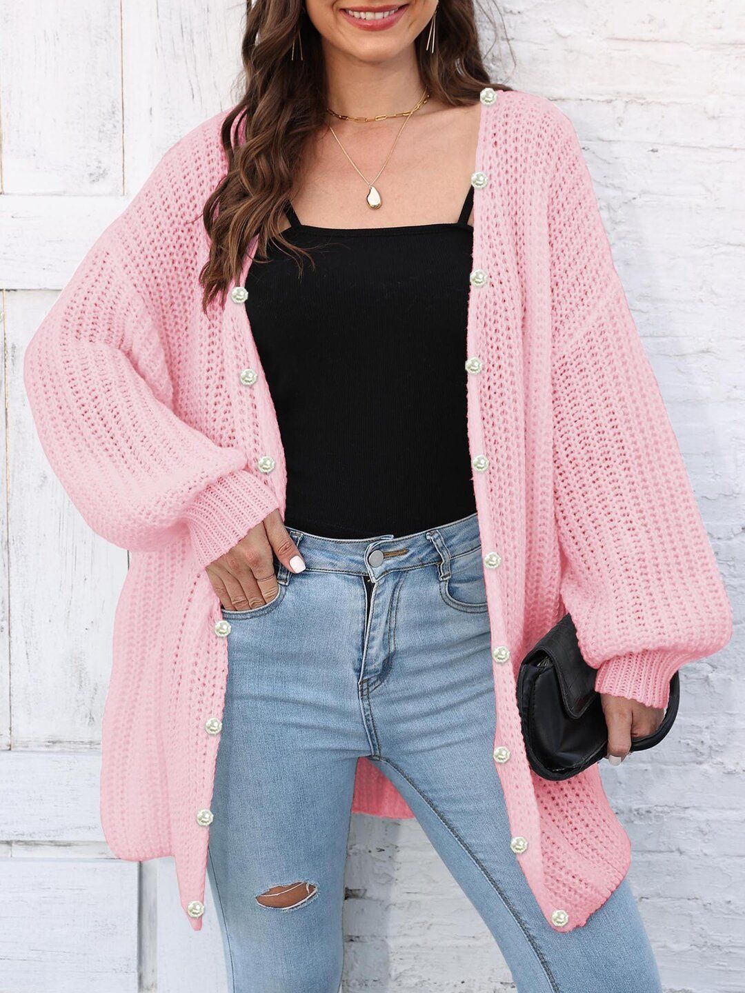 Women Longline Cardigan