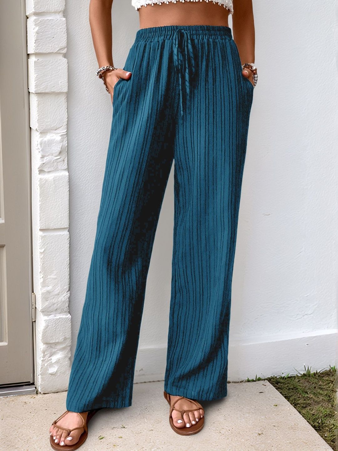 Women Non Iron Trousers