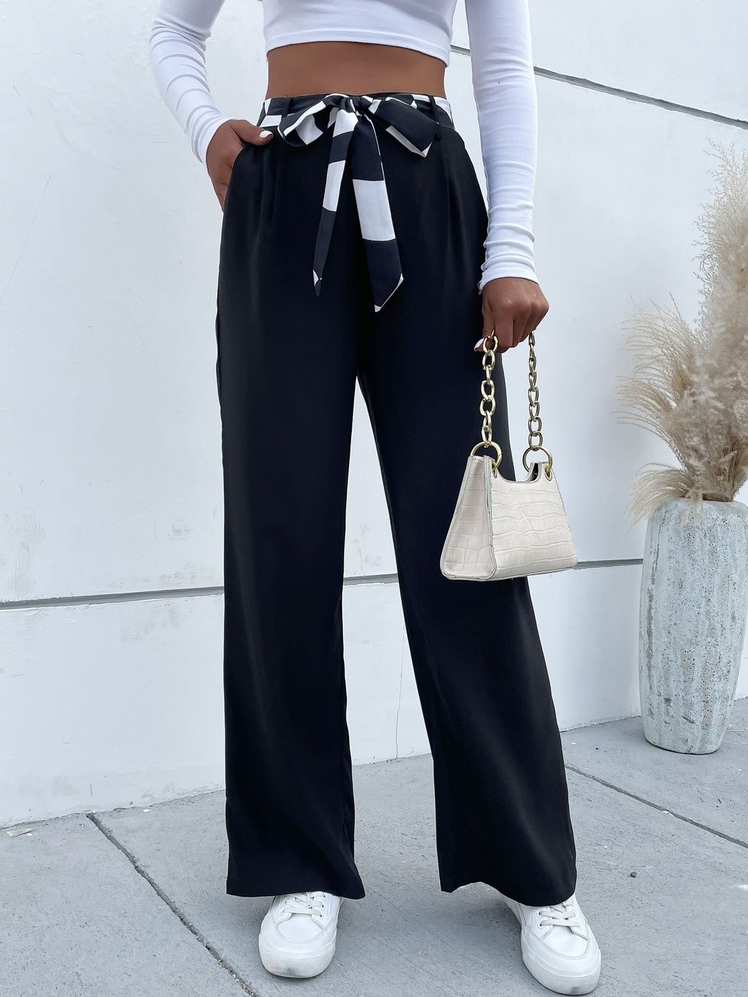 Women Non Iron Trousers