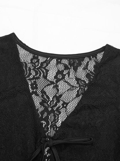 Self Design V-Neck Bodysuit
