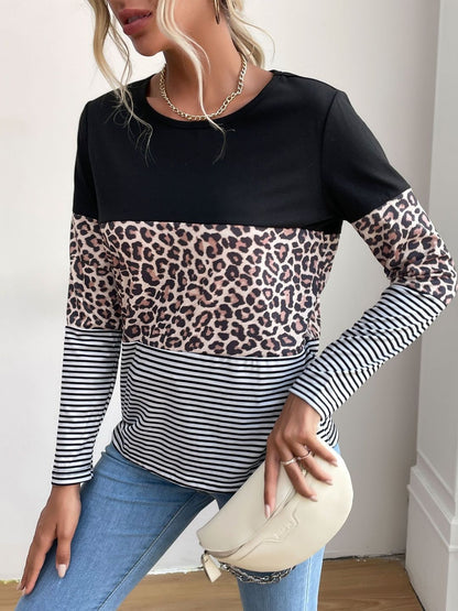 Women Colourblocked T-shirt