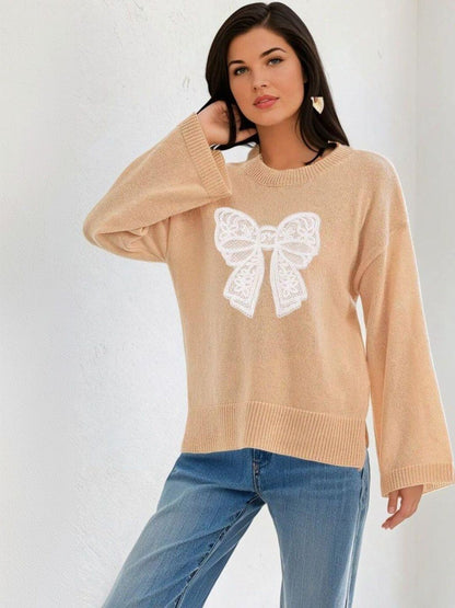 Women Embroidered Pullover with Embroidered Detail