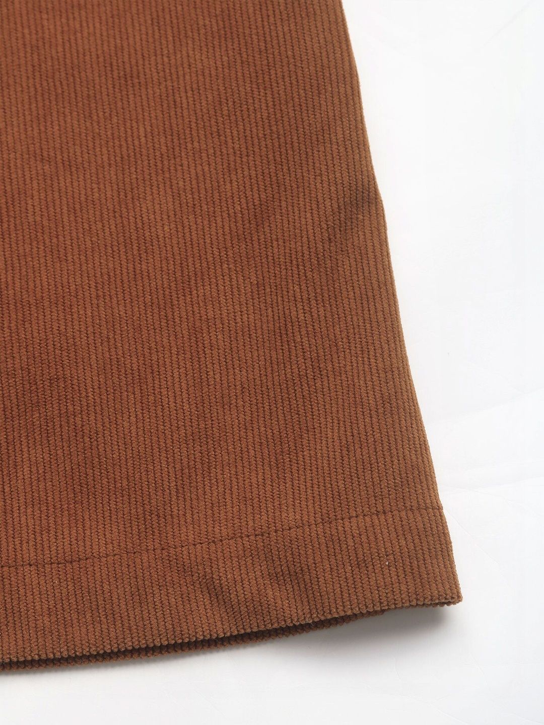 Women's Brown Shirt Midi Dress