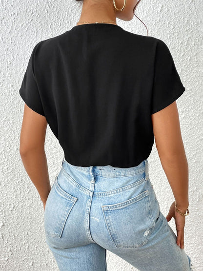 V Neck Bodysuit