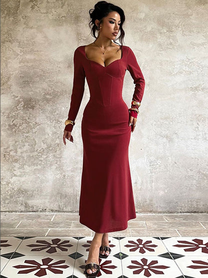 NOWI Bodycon Midi Dress