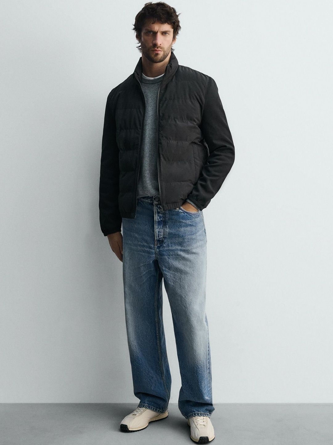 Men Lightweight Padded Jacket