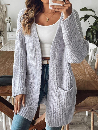 Women Ribbed Cardigan