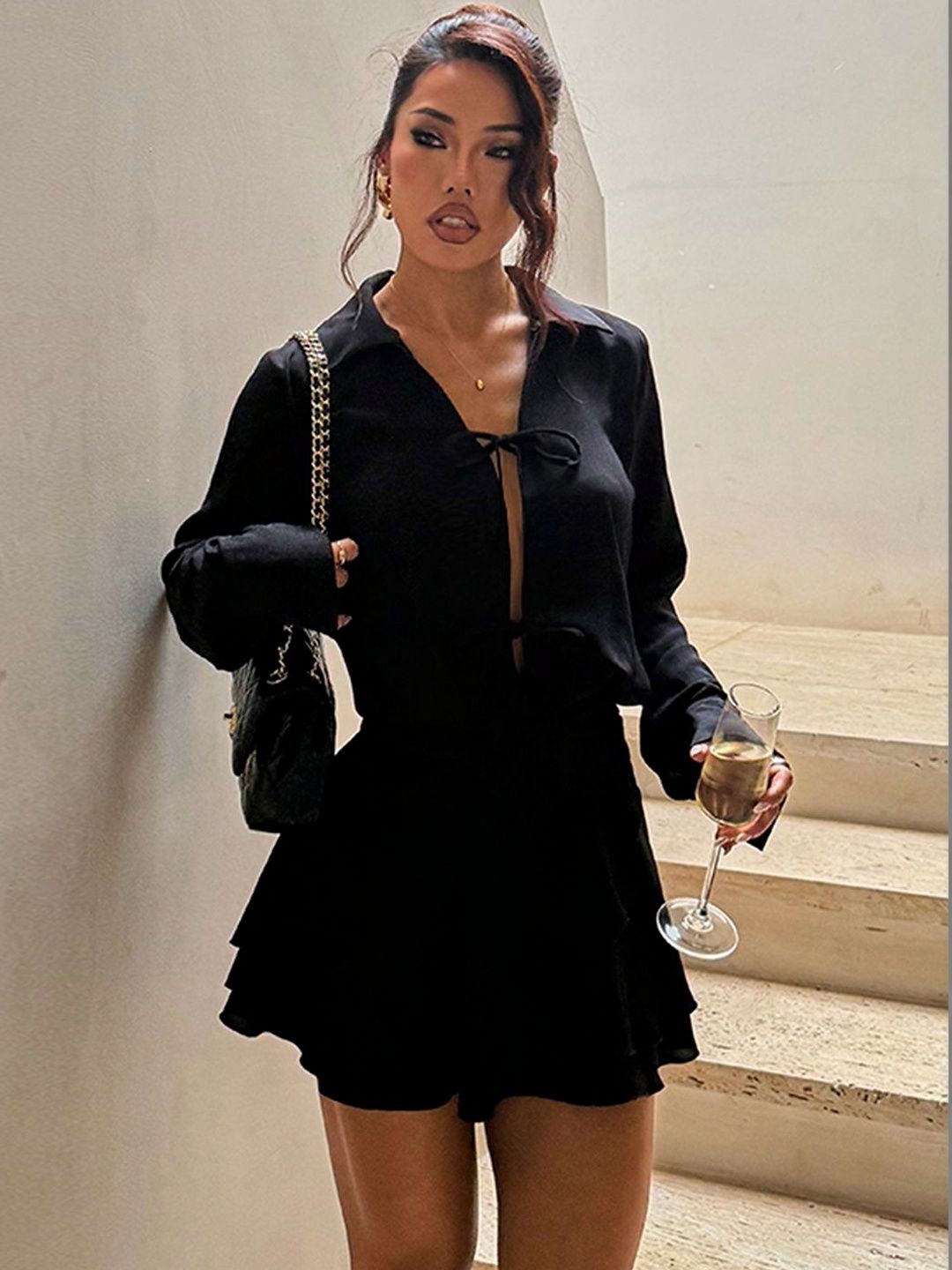 NOWI Fit & Flare Mini Dress