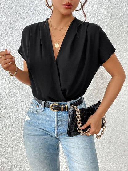 V Neck Bodysuit