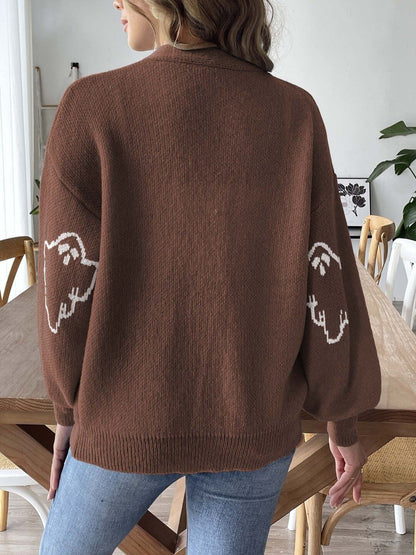 Women Printed Cardigan