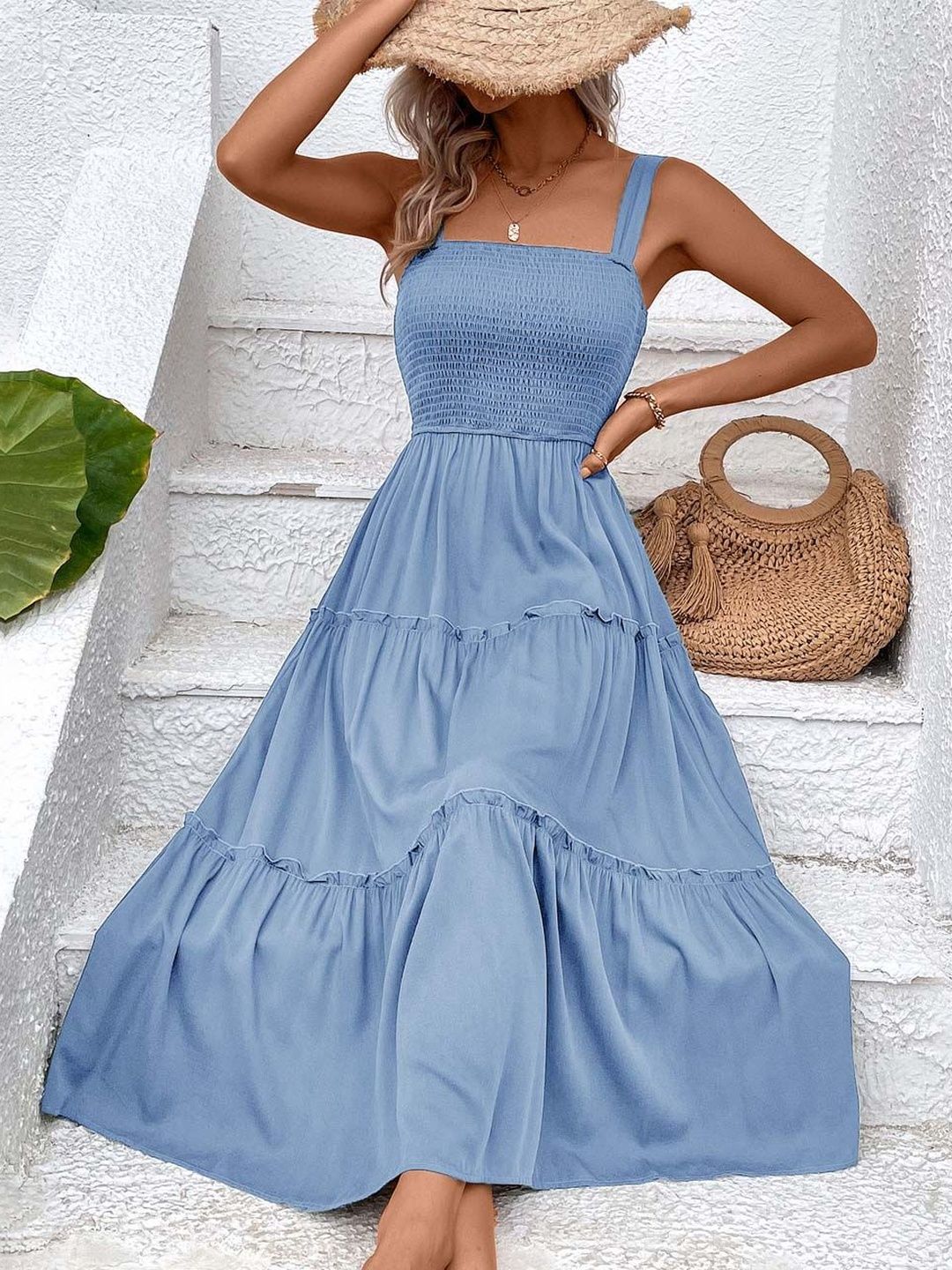 NOWI A-Line Midi Dress