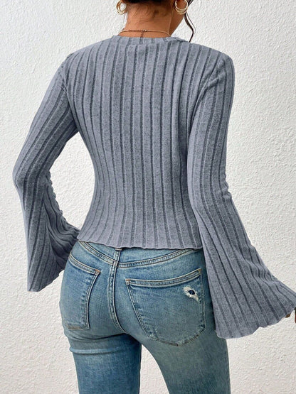 Women Ribbed Pullover