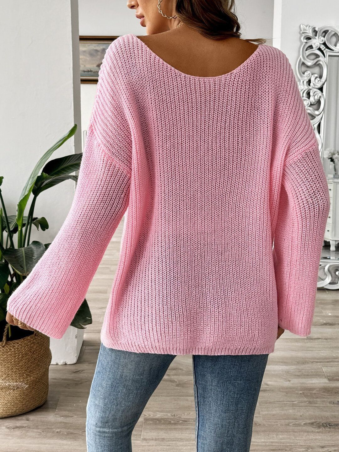 Women Ribbed Pullover
