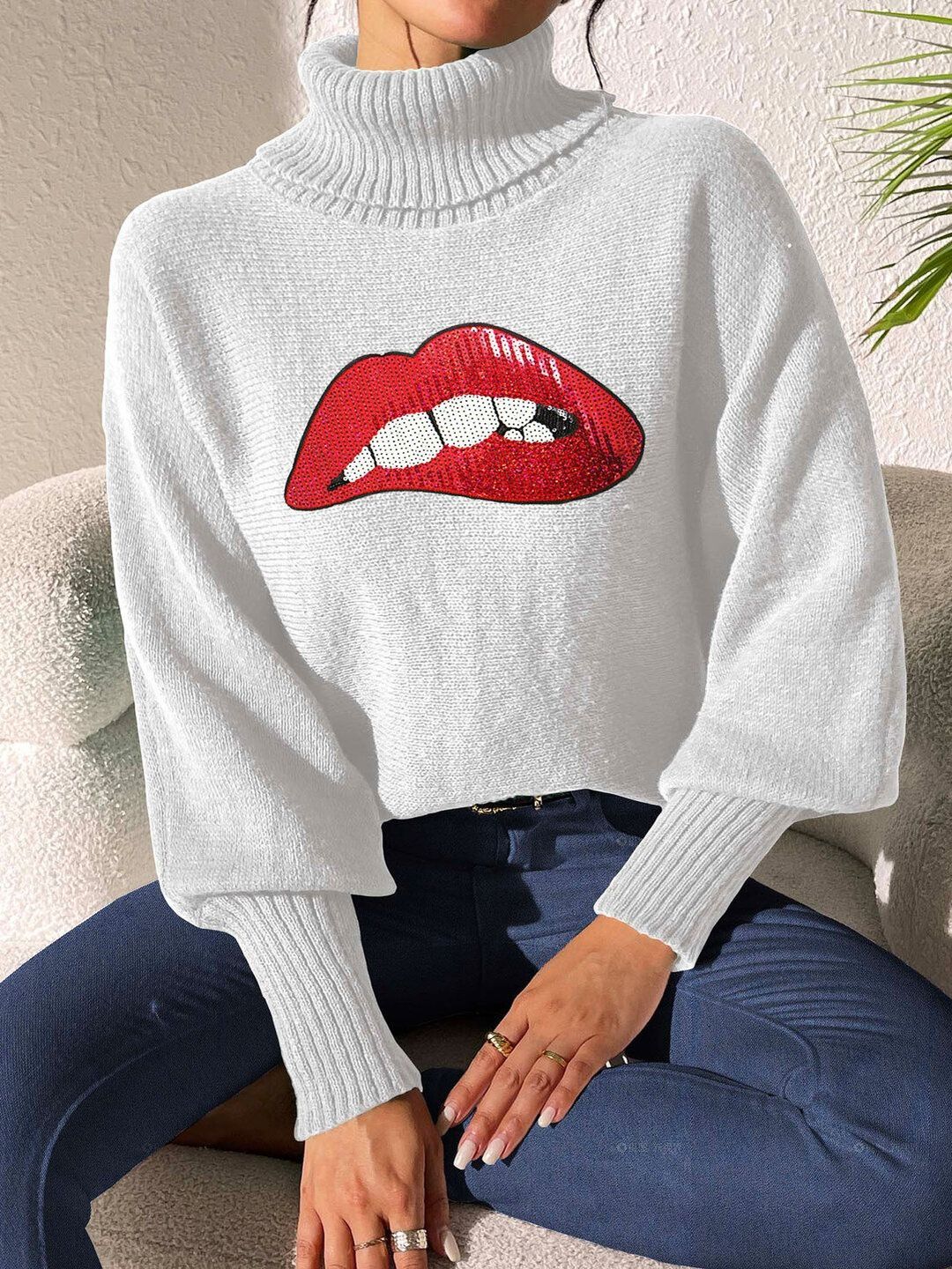 Women Printed Pullover