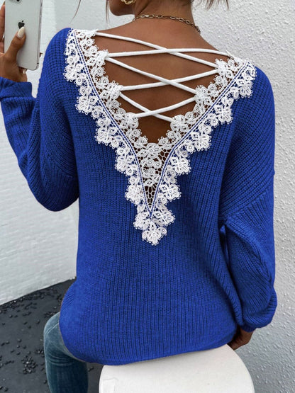 Women Ribbed Pullover
