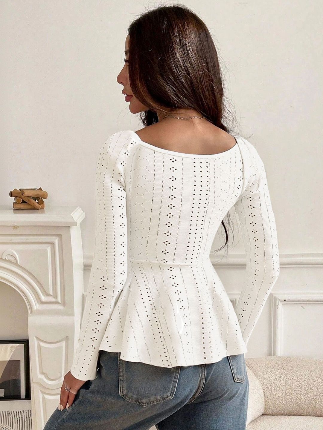 NOWI Peplum Top