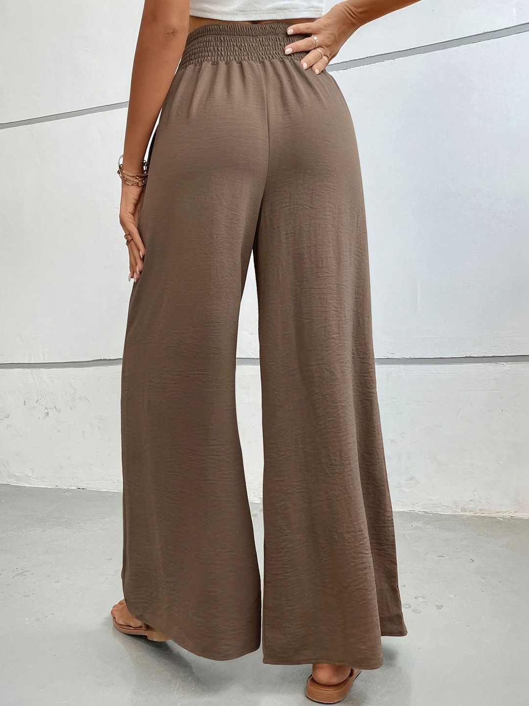 Women High-Rise Trousers