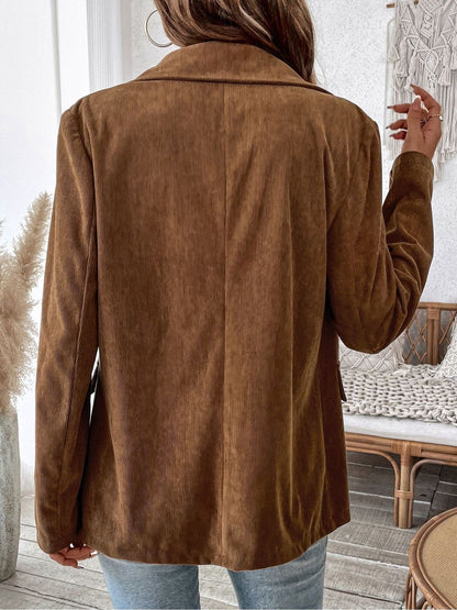 NOWI Comfort Fit Double-Breasted Blazer