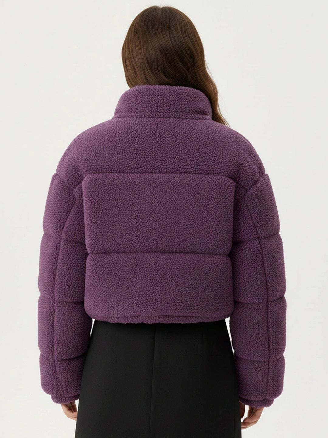 NOWI Women Crop Open Front Jacket