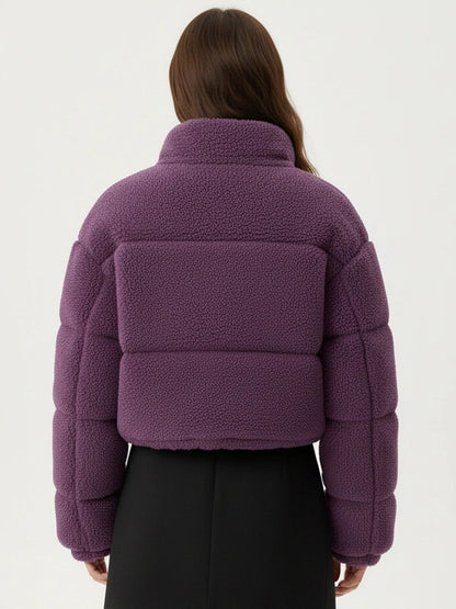 NOWI Women Crop Open Front Jacket