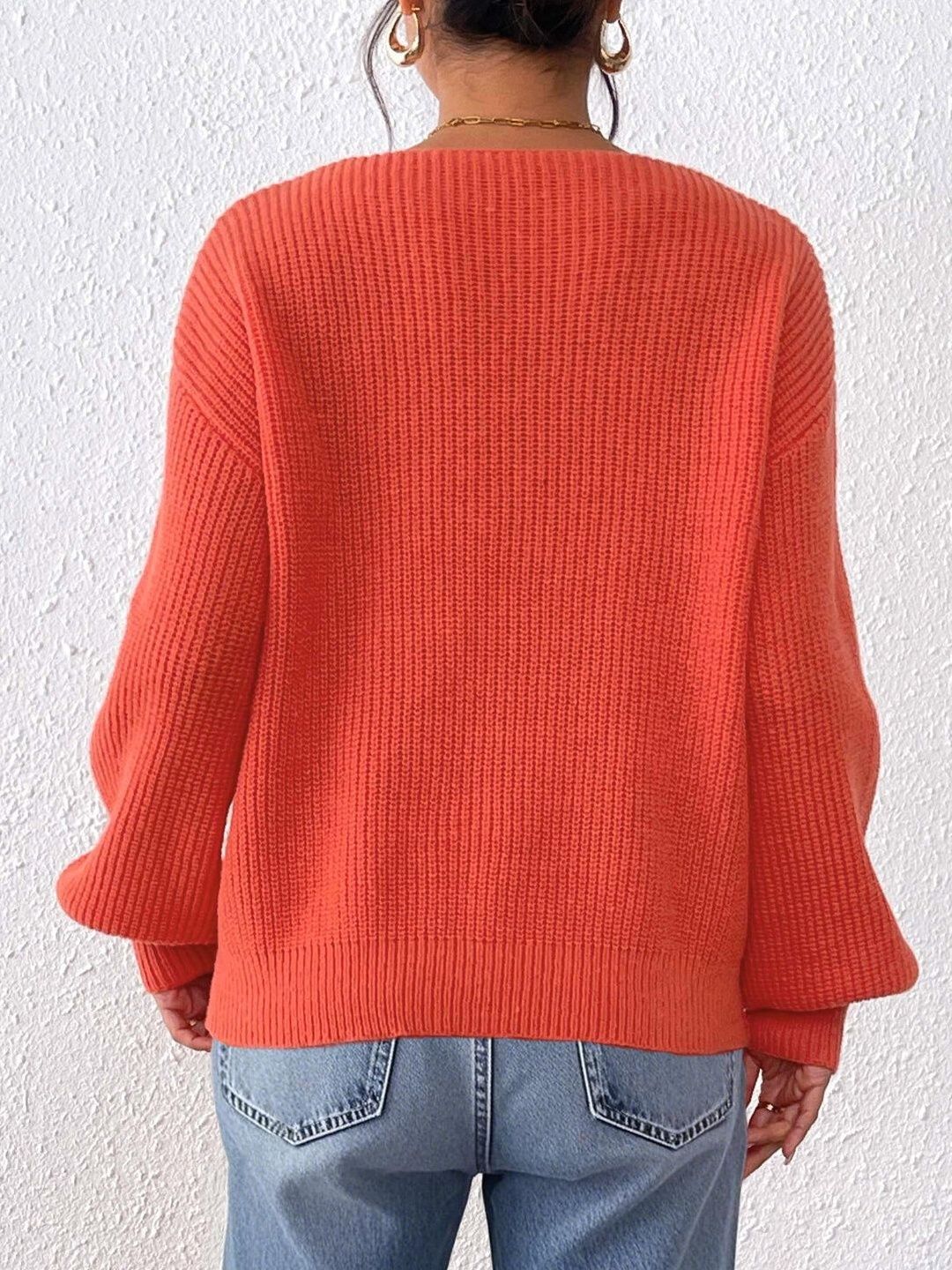 Women Ribbed Pullover