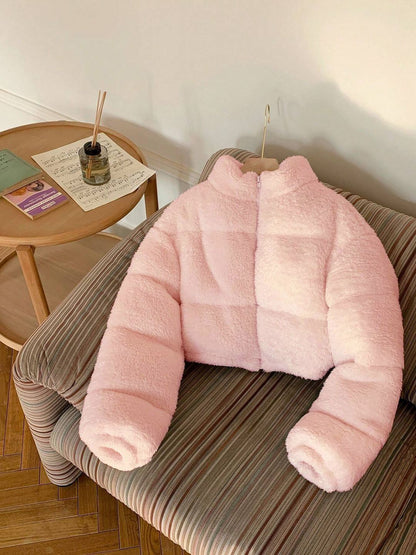 NOWI Women Lightweight Crop Puffer Jacket